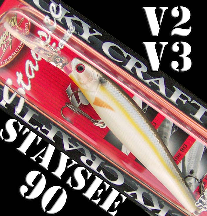 BassdozerStore.com: Lucky Craft Staysee 90 ~ Deep-Diving Jerkbait