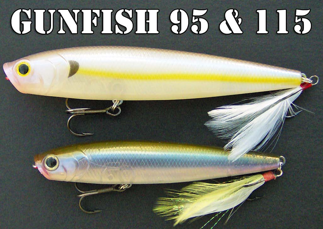 BassdozerStore.com: Lucky Craft Gunfish 95 & 115 ~ Topwater