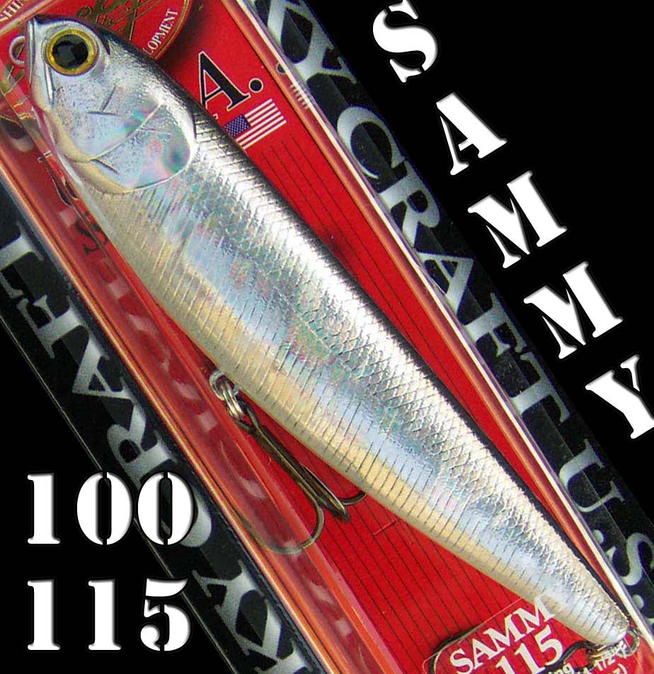BassdozerStore.com: Lucky Craft Sammy 100 & 115 ~ Topwater Walking Baits