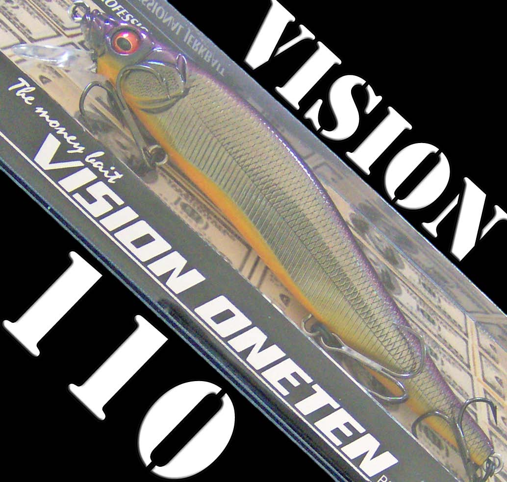 BassdozerStore.com: Megabass Vision 110 ~ The World's Most Legendary  Jerkbait