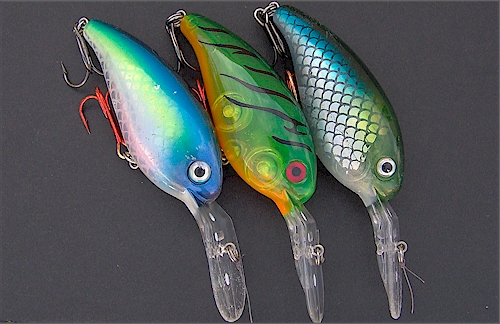 1/2 and 3/4 oz Deep Diving Crankbaits ~ No Hooks