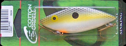 Cotton Cordell Super Spot - Foxy Shad - Color, Foxy Shad, Silver