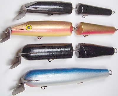 Bomber Whiting Wooden Vintage Fishing Lures for sale