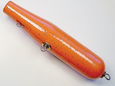 Bass Bomb Vintage Wooden Saltwater Fishing Lure Photograph by