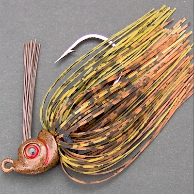 Skirted Finesse Jig 1/4 oz. Standard 90 Degree Hook Size 3/0