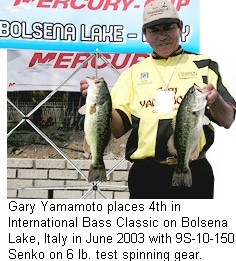 Fishing: Gary Yamamoto Swim Senko - 4' Swimsenko Wtrmln/red/grn at