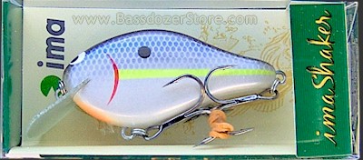 ima Shaker ~ Flat sided Crankbait ~ Chartreuse Shad  