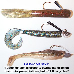 Yamamoto Double Tail Hula Grubs - what to fish them on? - Fishing Tackle -  Bass Fishing Forums