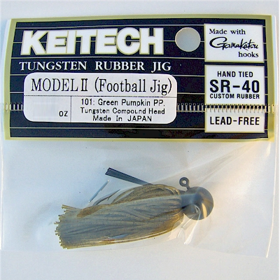 Keitech Tungsten Jigs for Perch, Crappie and Finesse Bass Fishing