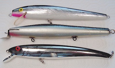 Seven Inch Tube Baits, 7 Fishing Tube Jig Baits, Squid Tube Bait  (White/Silver)