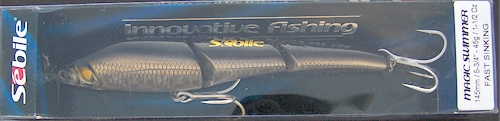 Sebile Magic Swimmer 145mm Fast Sinking 5 3/4” 1 1/2oz Swimbait ORIGINAL SHINER