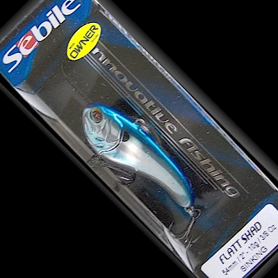 older sebile flatt shad 77 pz 3 suspending 1/2oz lipless crankbait