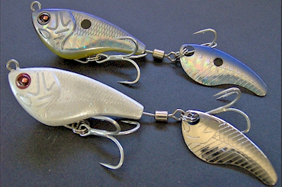 Sebile Spin Shad #0 Sinking Metal Tail Spinning 1/4oz Freshwater Bass Lure  Gold