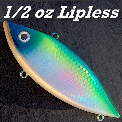 1/2 and 3/4 oz Lipless Crankbaits for Fresh or Saltwater
