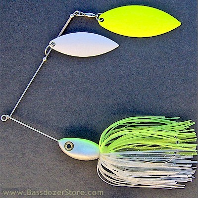 Go For Big PB CHATTERBAIT 14G WHITE CHARTREUSE