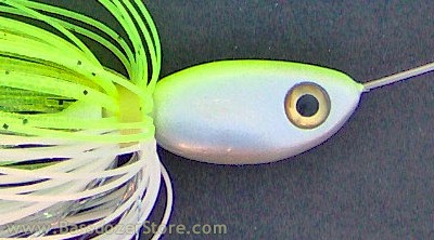 Freedom Tackle Speed Freak Spinnerbait - Chartreuse White - 1/4 oz.