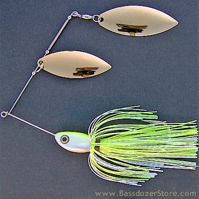 Bassdozer's Light Wire Style H Spinnerbaits for Slow Rolling and Deep  Running