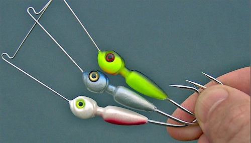 Bassdozer's Light Wire Style H Spinnerbaits for Slow Rolling and