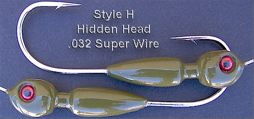 Bassdozer's Light Wire Style H Spinnerbaits for Slow Rolling and