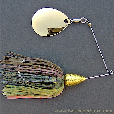 Bassdozer's Light Wire Style H Spinnerbaits for Slow Rolling and