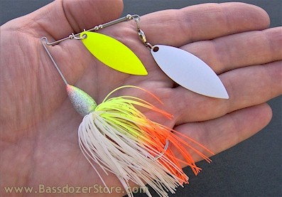 Bassdozer's Compact Style N Spinnerbaits for Smallmouth Bass