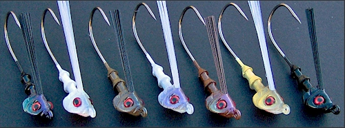 Bassdozer's Wisconsin Swimming Jigs